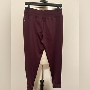 Joggers, burgundy